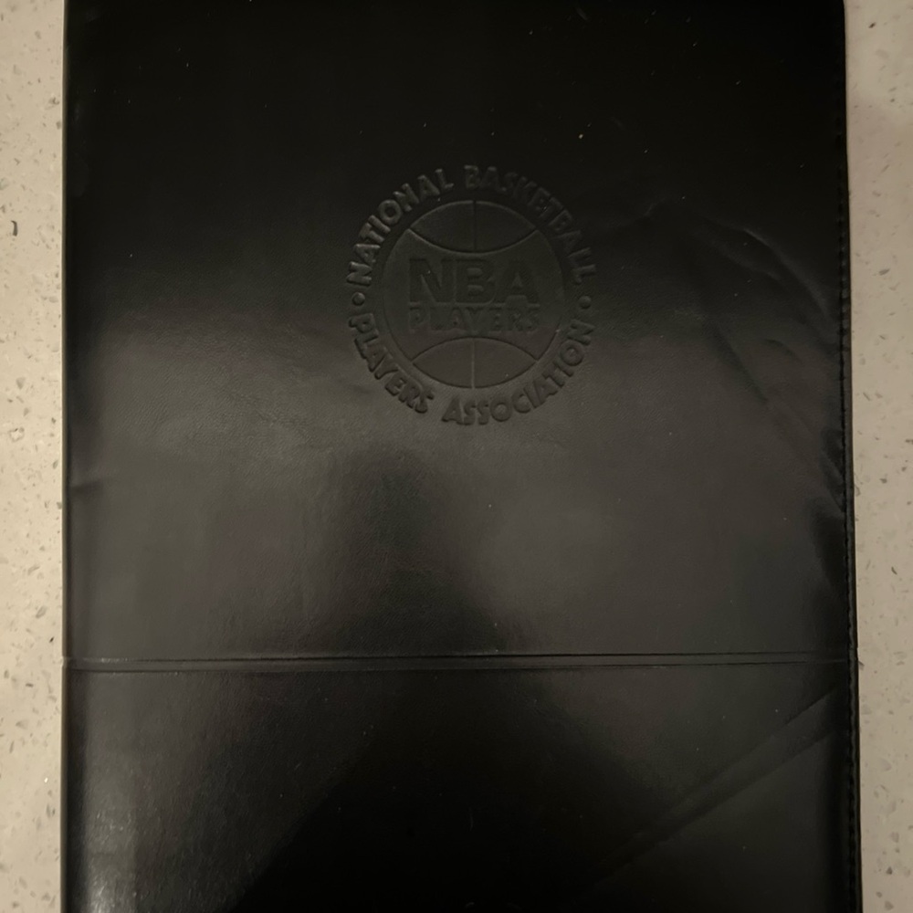 NBA Players leather portfolio